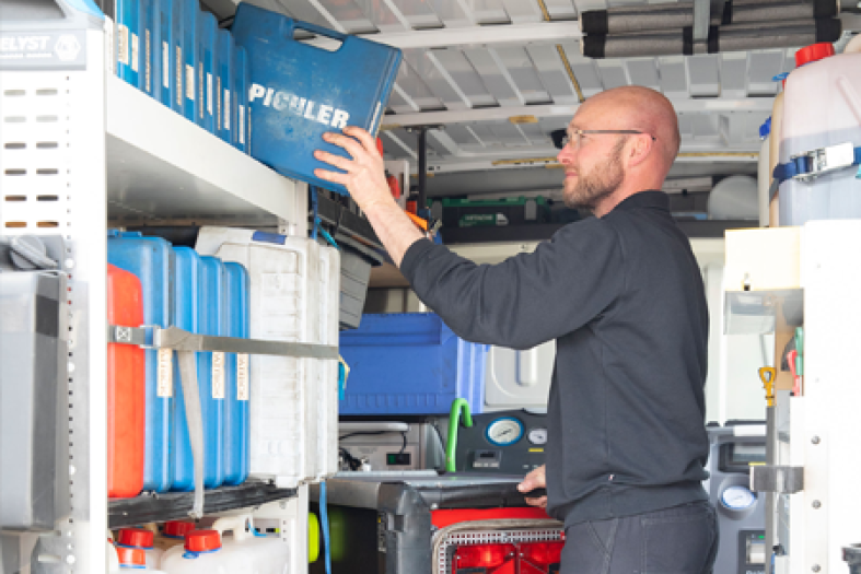 Demontage wiellagers 