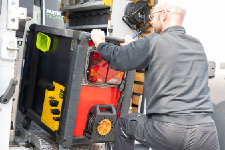 Spoelen versnellingsbakken